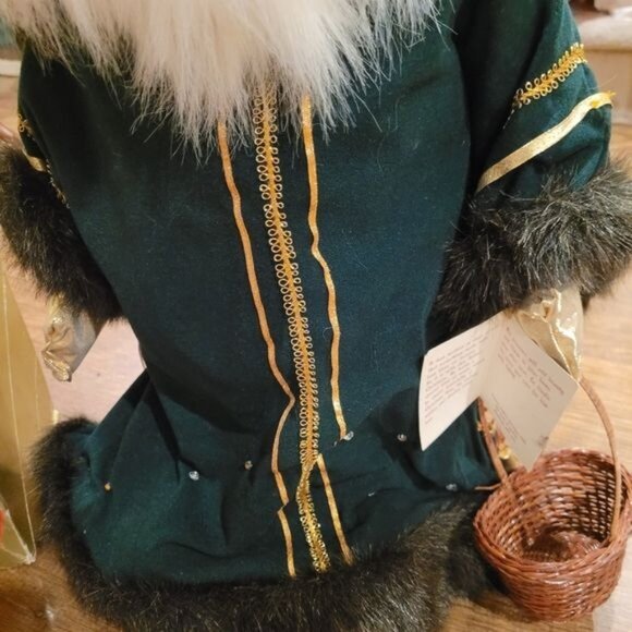 Vintage 1990 Christmas Santa Europe European holiday home decor decoration - Picture 3 of 10